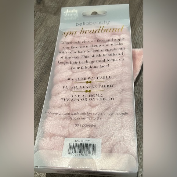 TREAT YOURSELF! Plush Spa Headband- NWT - Picture 3 of 3